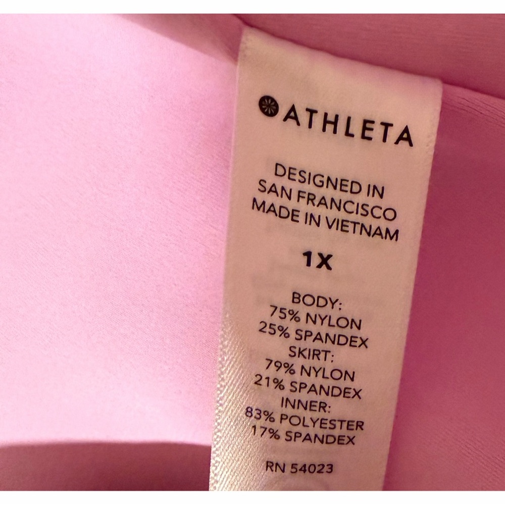 Athleta Pink “Opaque Lilac” A-Game 14” Skort NWT SZ 1X - Picture 11 of 16
